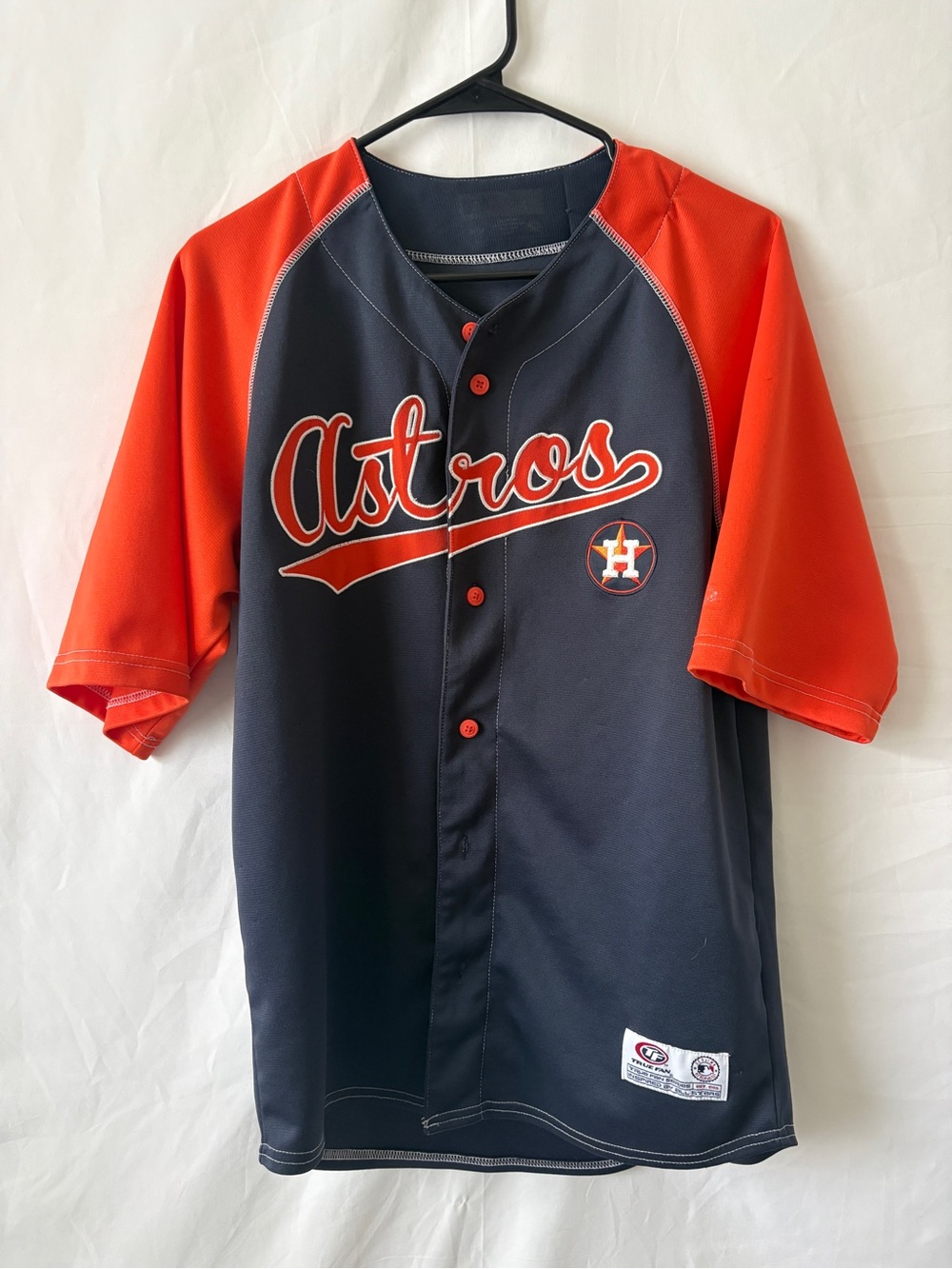 Houston Astros MLB True Fan Baseball Jersey